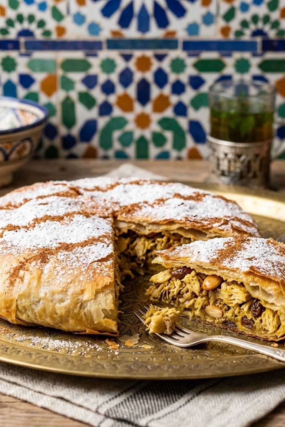Pastilla artisanale au poulet
